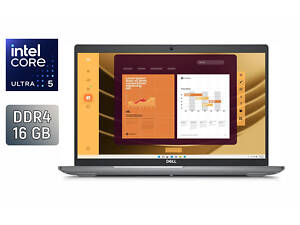 Ультрабук Dell Latitude 5550/ 15.6' (1920x1080) IPS/ Ultra 5 135H/ 16GB RAM/ 512GB SSD/ Arc