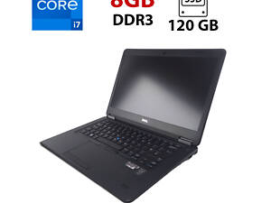 Ультрабук Dell Latitude E7450/ 14' (1366x768)/ i7-5600U/ 8GB RAM/ 120GB SSD/ HD 5500