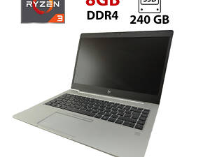 Ультрабук HP Elitebook 745 G5/ 14' (1920x1080) IPS/ Ryzen 3 2300U/ 8GB RAM/ 240GB SSD/ Radeon Vega 6