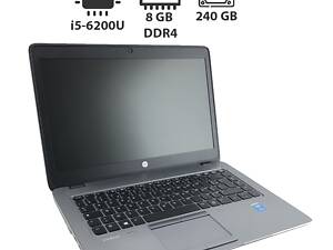 Ультрабук HP EliteBook 840 G3/ 14' (1366x768)/ i5-6200U/ 8GB RAM/ 240GB SSD/ HD 520