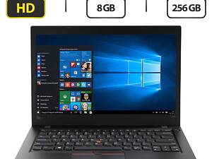 Ультрабук Lenovo ThinkPad L480/ 14' (1920x1080) IPS/ i3-8130U/ 8GB RAM/ 256GB SSD/ UHD 620