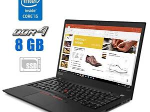 Ультрабук Lenovo ThinkPad T490s/ 14' (1920x1080) IPS/ i5-8265U/ 8GB RAM/ 240GB SSD/ UHD