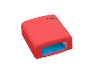 Ультрафиолетовая лампа для сушки гель-лака 36 Вт, красный