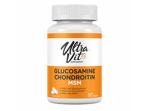 Ultravit Глюкозамін Хондроїтин МСМ - 90 таблеток