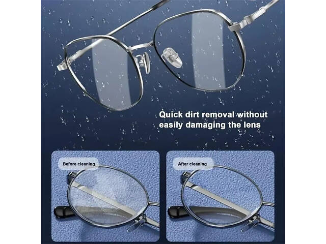 Ультразвуковой очиститель для украшений очков щеточок для макияжа (Белый) - Фото 6