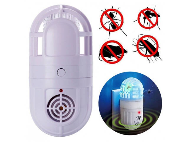 Ультразвуковий відлякувач шкідників і літаючих комах — Atomic Zapper - Фото 2