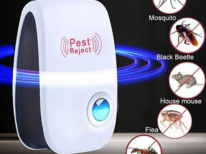 Ультразвуковий репелент для щурів, мишей, тарганів, шкідників, гризунів