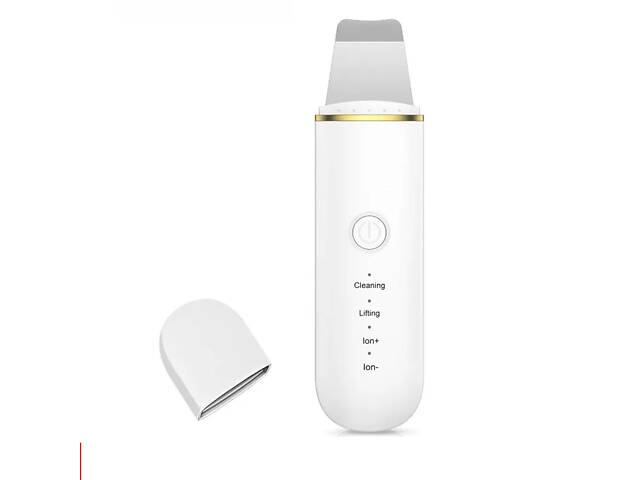 Ультразвуковой скрабер для чистки лифтинга и тонизации кожи лица Beauty Face LURNOFY 7C-CPY01 EMS White - Фото 1
