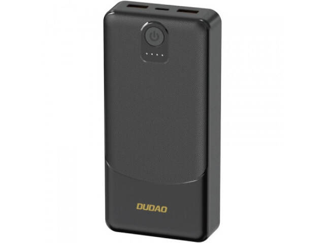 УМБ Dudao 10000mAh K10 12W 2xUSB-A,USB-C (IN) Black - Фото 7