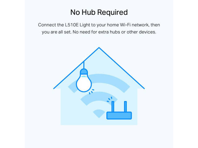 Розумна лампочка TP-Link Tapo L510E (2-Pack) (Tapo L510E(2-Pack)) - Фото 5