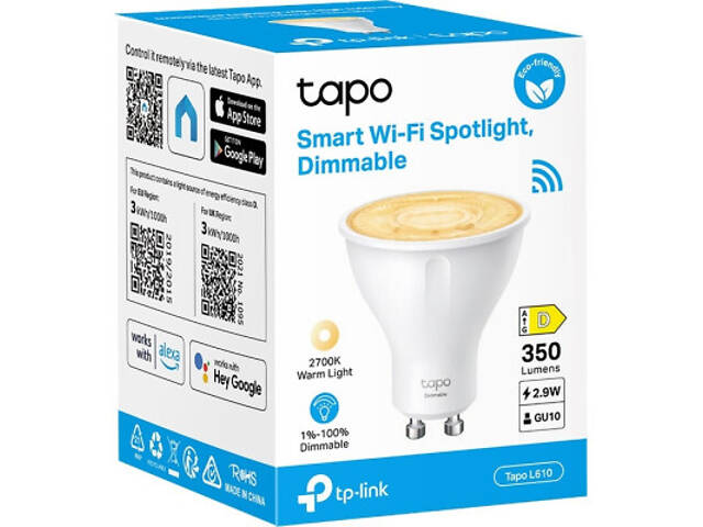 Розумна лампочка TP-Link TAPO-L610 - Фото 9