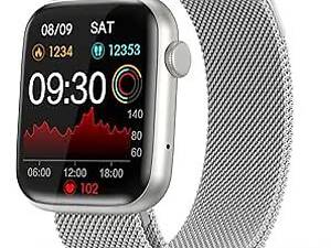 Умные часы RollsTimi для женщин и мужчин, фитнес-трекер с монитором сердечного ритма и артериального давления,