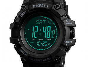 Розумний Годинник Skmei Processor з Шагомером і Барометром Чорний