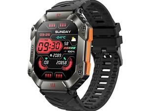 Умные смарт часы Smart Racer K+ с компасом (Черные)