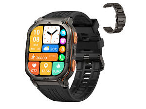 Умные тактические смарт-часы Kospet Tank M3 Ultra Special Edition Black (16986-hbr)