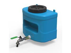 Рукомийник Litolan 10л з мильницею та латунним краном