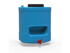Рукомийник Litolan 15л з мильницею синього кольору