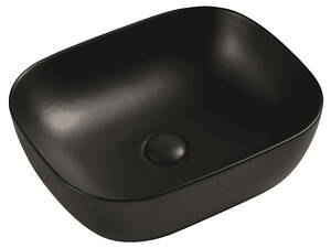 Умивальник накладний керамічний Mixxus Premium Diverse-0101 Black 490x395x150mm (MP6485)