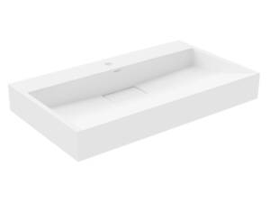 Умывальник (раковина) MEXEN AVA 80 WHITE 1/O накладной подвесной *