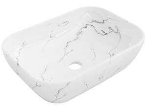 Умивальник (раковина) MEXEN RITA SHINY MARBLE накладний