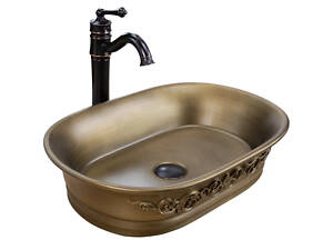 Умывальник (раковина) REA WILMA RUSTIC накладной