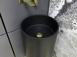 Умивальник (раковина) VBI CATANIA BLACK MATT підлоговий