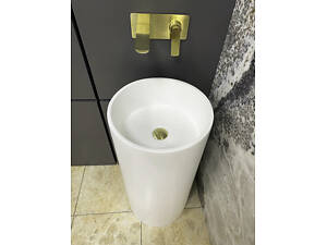 Умивальник (раковина) VBI CATANIA WHITE MATT підлоговий