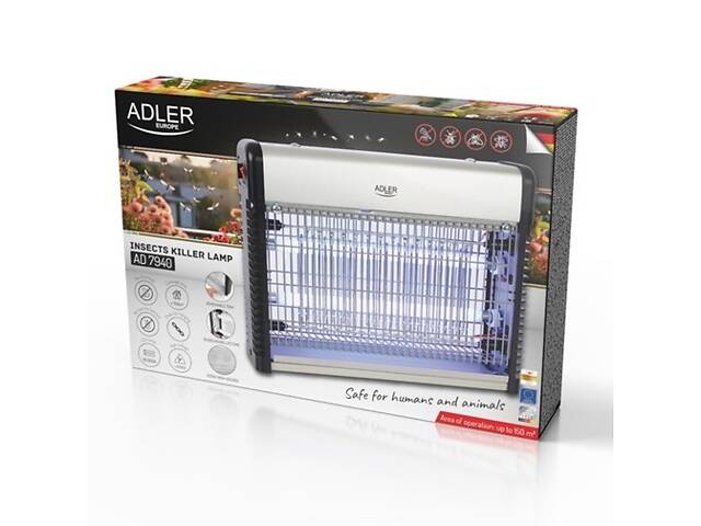 Уничтожитель насекомых Adler AD 7940 9 Вт - Фото 10