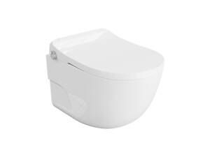 Підвісний унітаз Lavita Dola з функцією біде, з сидінням Smart, білий (5900378332886)