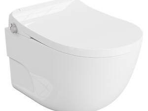 Підвісний унітаз Lavita Dola з функцією біде, з сидінням Smart, білий (5900378332886)