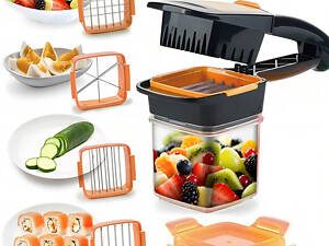 Універсальна овочерізка подрібнювач Nicer Dicer Quick 5 в 1 мультислайсер