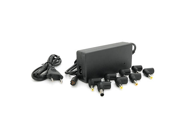 Універсальний БП 19V 4.74A 90W, High Quality, корпус - пласт, 8 роз'ємів + каб. харчування, BOX, Q50