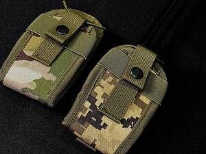 Универсальный тактический подсумок под рацию, пиксель