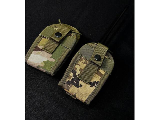 Универсальный тактический подсумок под рацию, пиксель - Фото 1