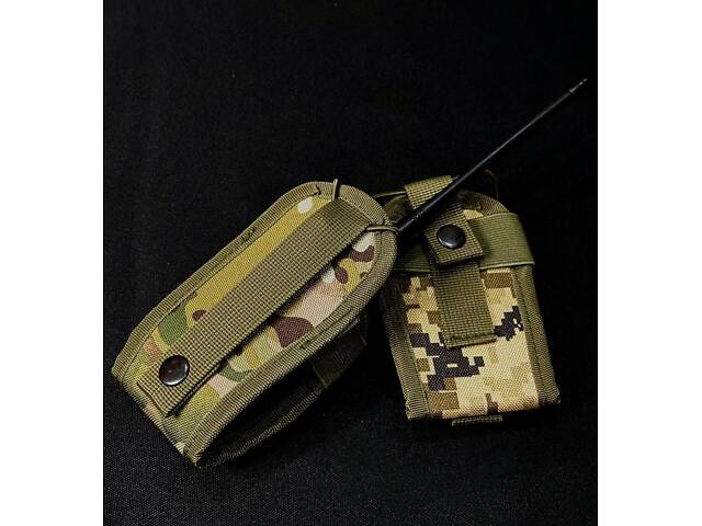 Универсальный тактический подсумок под рацию, пиксель - Фото 7