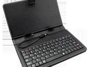 Универсальный чехол с клавиатурой для планшетов с диагональю 9' Black Hoozo