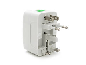 Універсальний перехідник усі стандарти розеток 5 in 1