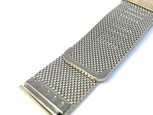 Універсальний ремінець браслет для годинника KMITX металевий сріблястий