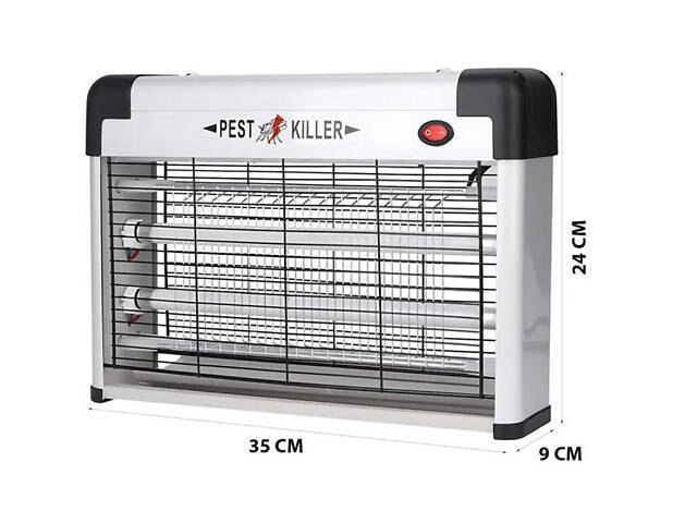 Уничтожитель насекомых Pest Killer ZCTT-L16 9х24х35 см белый - Фото 9