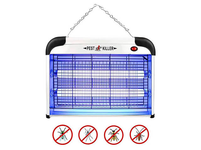 Уничтожитель насекомых Pest Killer ZCTT-L20 9х28х40 см белый - Фото 1