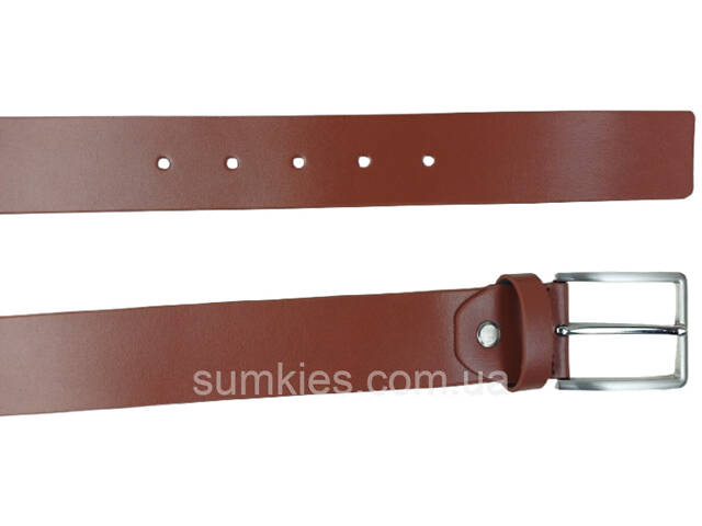 Універсальний чоловічий ремінь для штанів Livergy, Німеччина коричневий - Фото 3