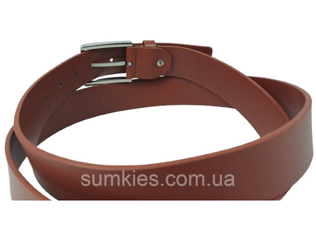 Універсальний чоловічий ремінь для штанів Livergy, Німеччина коричневий - Фото 5