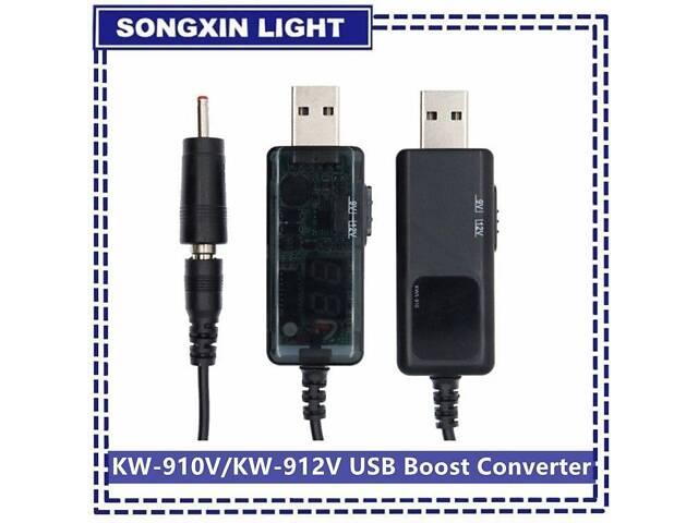 Універсальний перехідник адаптер USB для живлення роутера модему з 5 В на 12 і 9 В REMAX No1746 - Фото 2