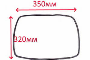 Уплотнительная резина двери духовки для плиты 350X320 мм 000044334