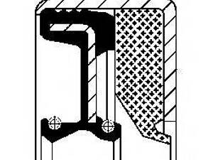 Уплотнительное кольцо CORTECO 12017310B