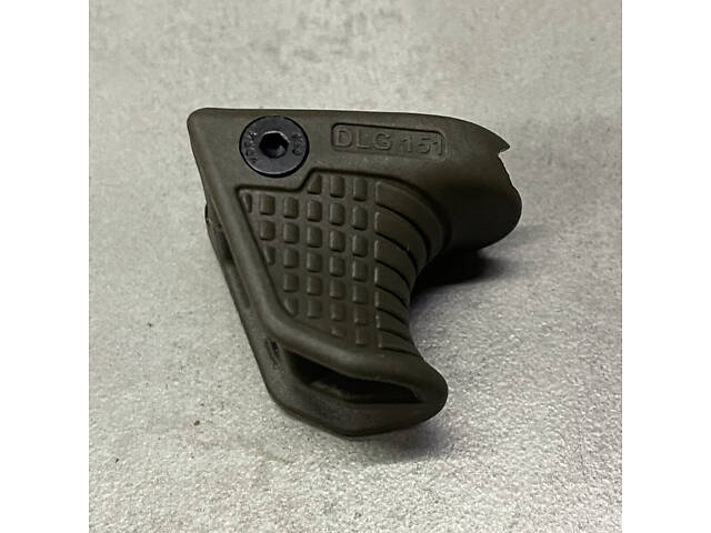 Упор DLG TACTICAL (DLG-151-green) з гніздом для QD антабки, колір Олива, упор на цівку на планку Пікатінні - Фото 2