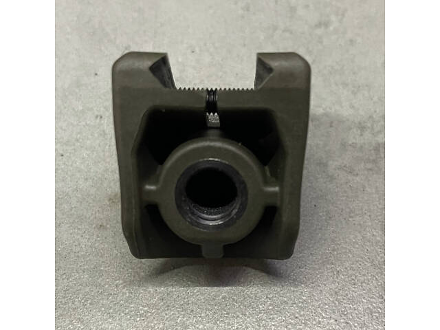 Упор DLG TACTICAL (DLG-151-green) з гніздом для QD антабки, колір Олива, упор на цівку на планку Пікатінні - Фото 5