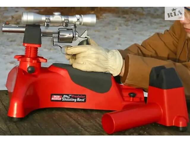 Упор для стрільби MTM Predator Shooting Rest. Матеріал – пластик. Колір – червоний. - Фото 2