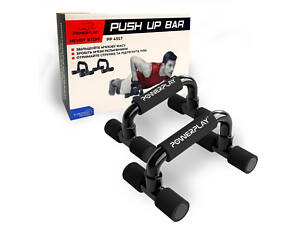 Упори для віджимань PowerPlay 4317 Push Up Bars пластикові (Прямі)