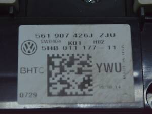 Управление климат-контролем VW Tiguan 09-17 с подогревом (08) 561907426JZJU